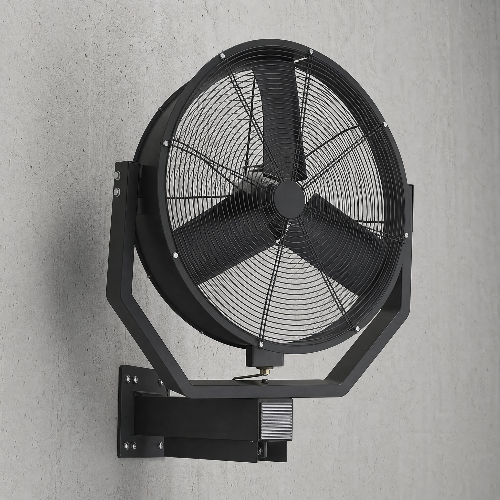 AirMoveX heavy-duty wall-mounted oscillation fan