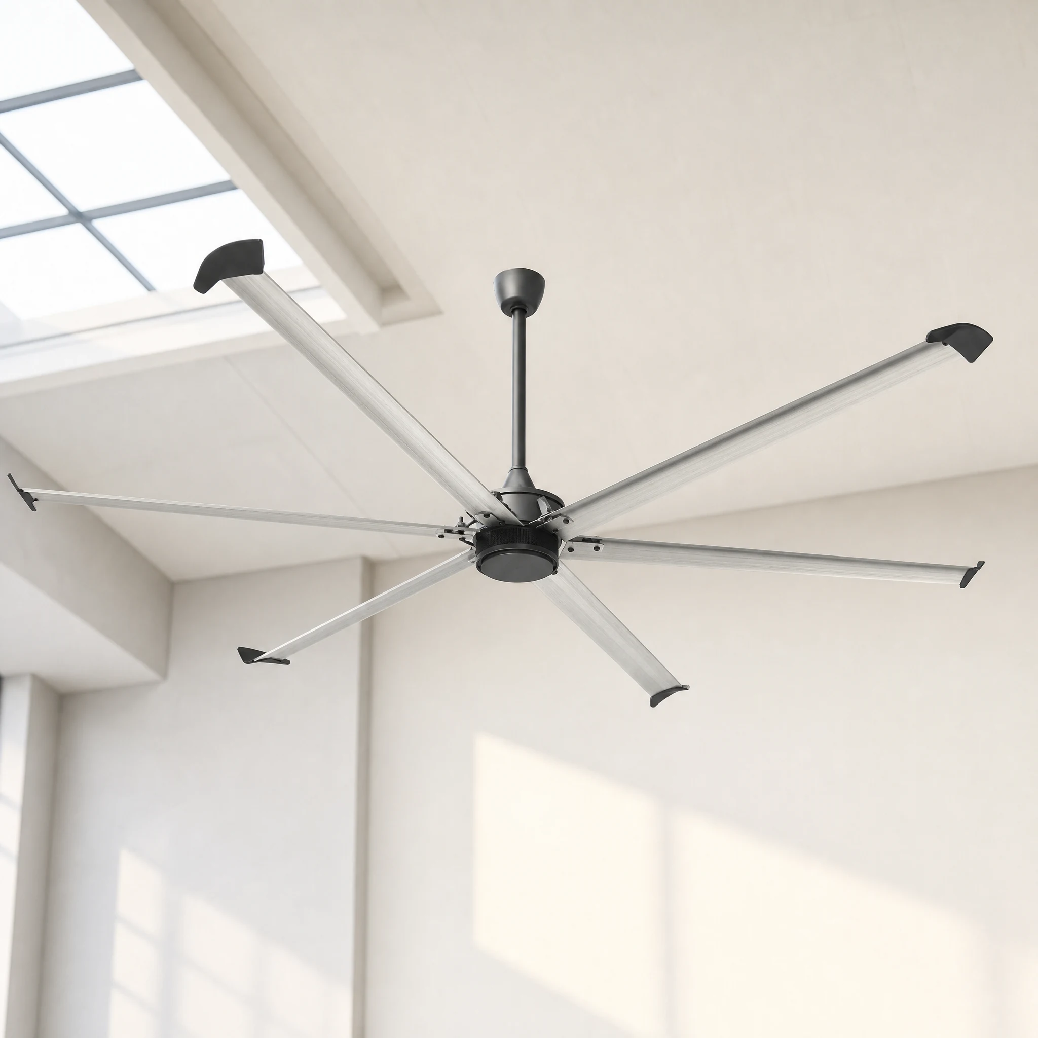 AirMoveX AXV-H six-blade HVLS industrial ceiling fan